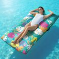thumbnail image 1 of Colchoneta Inflable XL Sloosh para Agua 173x91 cm Verde Azulado, 1 of 8