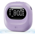 thumbnail image 2 of JUNCHI-Super Strong Vibrating Alarm Clock for Heavy Sleepers, Adjustable Vibration Bed Shaker Clock Under Pillow for Hearing Impaired Deaf, Cordless, Small, USB Rechargeable for Travel, 2 of 4