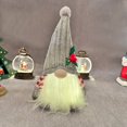 thumbnail image 1 of Decoración navideña, suministros de Navidad, regalos de Tomte sueco, estatuilla escandinava, gnomos LED de Papá Noel, 1 of 3
