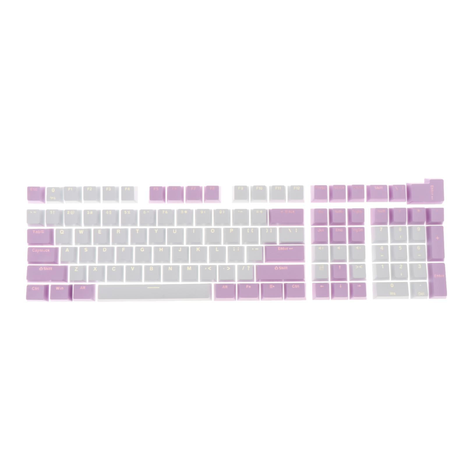108 Pieces Keyboard Keycaps Keycaps Set Accessory Direct Replaces Easy