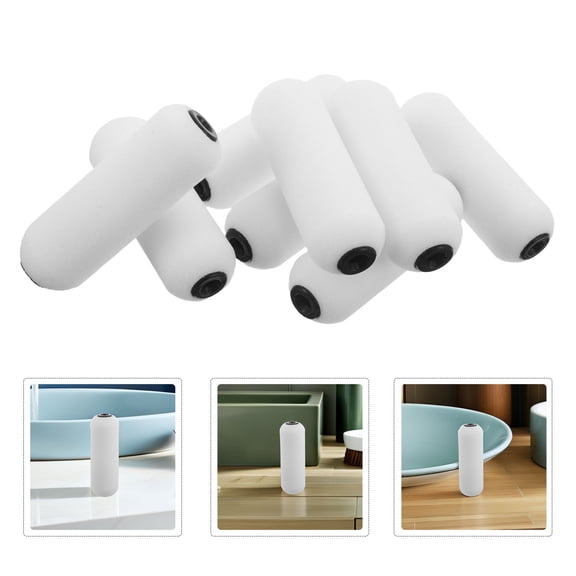 Luxshiny Refillable Body Lotion Applicator Rollers with Soft Sponge Replacement for Easy Skincare Application