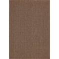 thumbnail image 1 of Unique Loom Modern Collection Striped Casual Transitional Indoor and Outdoor Flatweave Area Rug, 8 Feet x 11 Feet 4 Inch, Brown/Black, 1 of 5