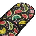 thumbnail image 2 of Dailycode Double Sided Oven Mitt with Loop Heat Resistant Kitchen Long Potholders 7" x 35" Green Yellow Red Watermelon Slices, 2 of 6