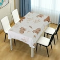 thumbnail image 4 of Yayeee Tablecloths 54" x 54" Rectangle Wrinkle Resistant Party Table Cover, Gray Bears, 4 of 8