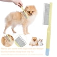 thumbnail image 2 of This Comb Equipped With Fine Teeth And Wide Teeth Is Specially Designed For Grooming The Of Cats And Dogs., 2 of 6