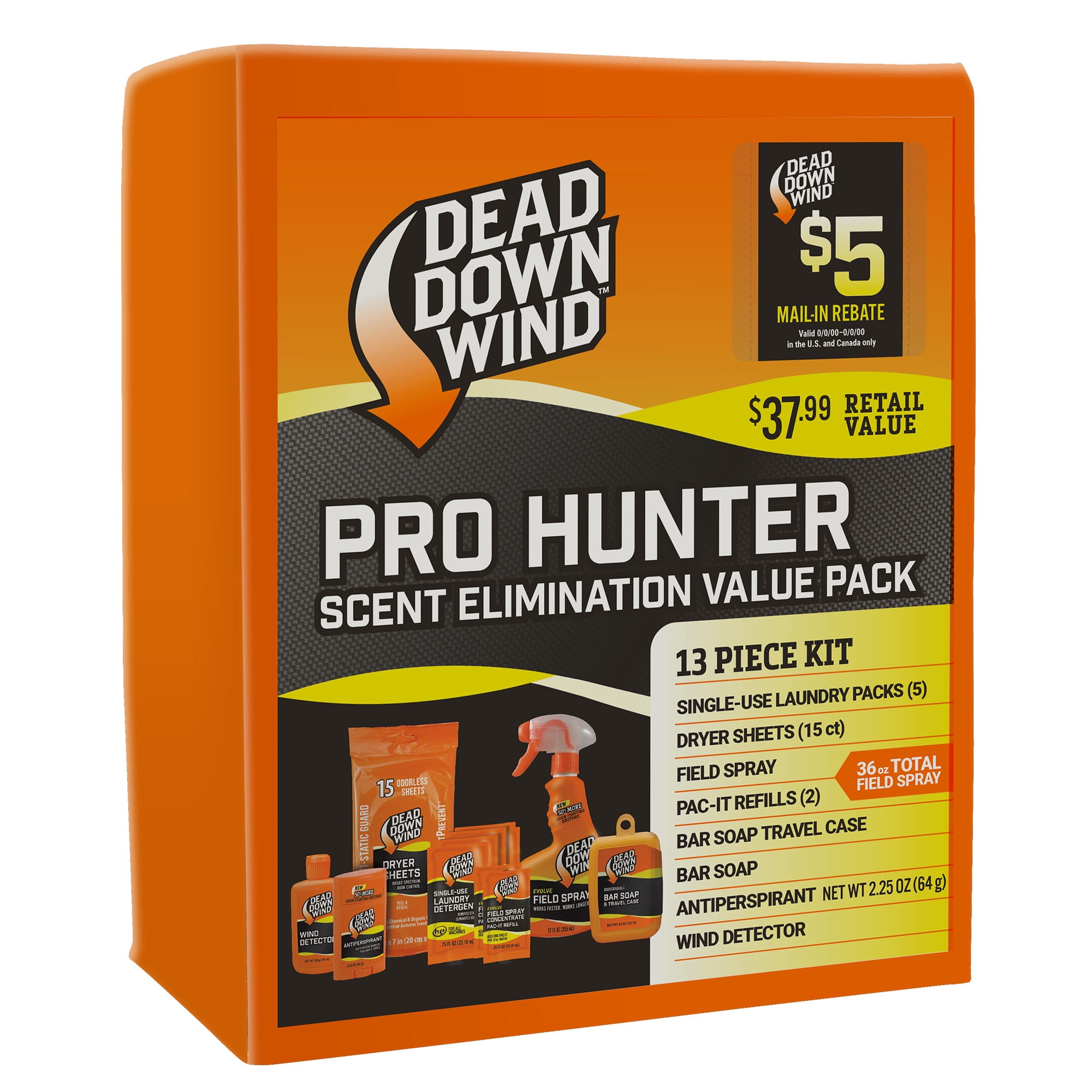 Dead Down Wind Pro Hunter Scent Elimination Value Pack