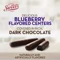 thumbnail image 3 of 2pcs Dark Chocolate Blueberry Sticks - Gourmet Chocolate Covered Sticks, Chocolate Fruit Flavored Sticks, Gift Idea for Holidays, Gluten , Kosher - 10.5 oz Box, 3 of 4