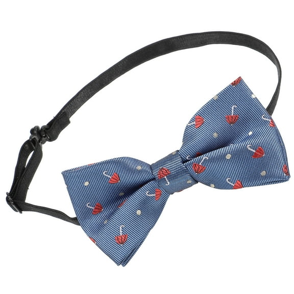 TINKSKY 1Set Toddler Bowties Assorted Color Pre Tied Polyester Fashionable Design Wedding