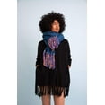 thumbnail image 4 of Frayed Bohemian Flow Scarf, 4 of 5
