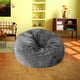thumbnail image 4 of Funda de sofá Asiento Otomano Sofá Futón Gris Baoblaze Funda de cama, 4 of 8