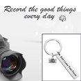 thumbnail image 3 of Zuo Bao Photographer Gifts Camera Lovers Jewelry Don't Lose Your Focus Keychain Camera Charm Keychain for Photography Lovers, 3 of 5