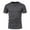 Dark Gray, variant on cfhntfmh Men's T Shirt Short Sleeve Crew Neck T-Shirt Casual Summer Basic Tees Classic Workout Running Shirts