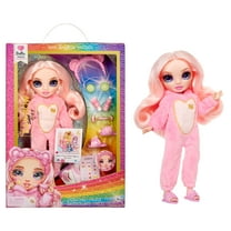 Rainbow High Jr High PJ Party Bella, Pink 9” Posable Doll, Ages 4-12