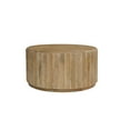 thumbnail image 5 of Taran Designs Lark 2-piece Solid Wood Living Room Table Set in Brown, 5 of 6