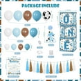 thumbnail image 3 of My First Rodeo Decorations Boy, Cowboy 1st Birthday Party Decorations, Cowboy Balloon Arch Kit Western Party Supplies Backdrop Tablecloth Photo Banner for 1st Rodeo Birthday Party Decor Boy, 3 of 7