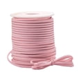 thumbnail image 1 of Maoww 1 Rouleau de Fil de Fabrication de Bijoux en Cuir Portable Remplacement DIY Ajustable Couleur Unie Résistant aux Déchirures Collier Fil Rose, 1 of 6