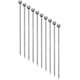 thumbnail image 1 of 20 Pieces Stainless Steel Cocktail Picks Metal Martini Picks 4.3 inch, 1 of 5