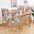 thumbnail image 7 of BZSMCE Chairs Slipcovers Dining Chair Covers Pink Love Creative Pattern, 7 of 7