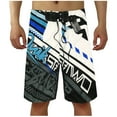 thumbnail image 2 of Kcolen Men'S Swim Trunks,Mens Small Swim Trunks,Mens Big and Tall Swim Trunks Quick Dry Plus Size Swim Shorts Bathing Suit Mesh Liner Beach Board Shorts, 2 of 5