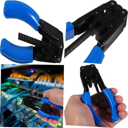 

The Ultimate Essential Top Professional Metal Cutting Fiber Shears Precision Optical Fiber Cutter and Must-Have Fiber Stripping Pliers - Essential Tools for Networking Optical Fiber Per