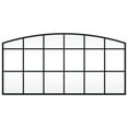 thumbnail image 5 of vidaXL Wall Mirror Black 23.6"x11.8" Arch Iron, 5 of 29