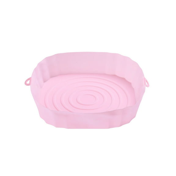 Reusable Silicone Fryer Liners, 8-Inch Diameter, 3-5 Quart Fryer Compatible, Heat Resistant -40°C To 240°C, Bpa-Free Food Grade Silicone, Dishwasher Safe, Even Heat Distribution,