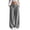 Gray #1, variant on WULMLEO Womens Corduroy Pants Low Rise Wide Leg Cargo Bottoms Casual Baggy Lounge Tousers Office Business Work Pant with Pockets Black L