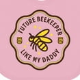 thumbnail image 4 of Inktastic Future Beekeeper Like Daddy Boys or Girls Baby Bib, 4 of 4