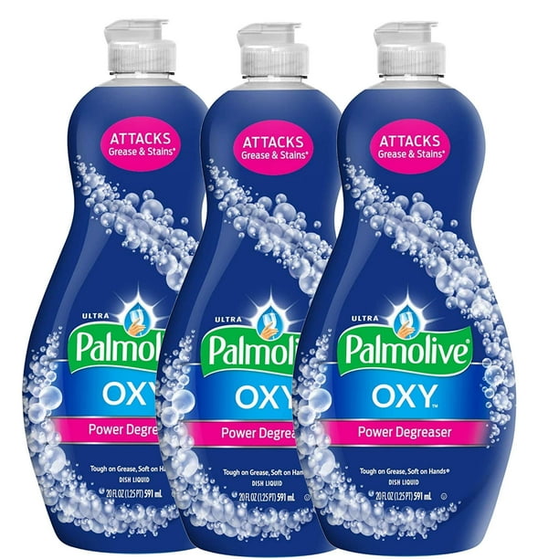 Palmolive Ultra Oxy Power Degreaser, Dish Soap 60 Fl Oz 3 Pack x 20