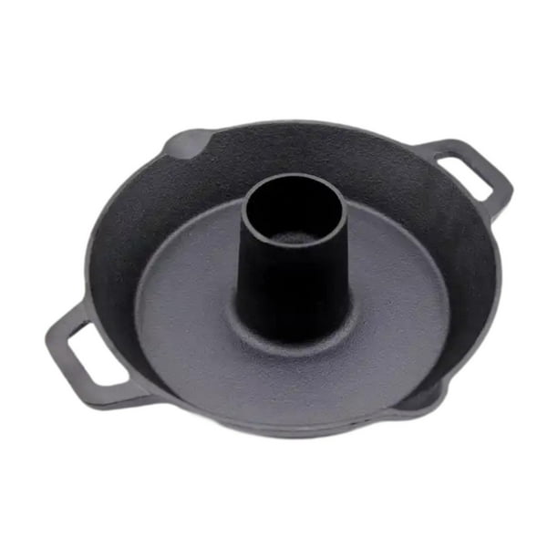 Asador de pollos, sartén para asar, sartén antiadherente, asador vertical para aves de corral, para exteriores, interiores, camping, picnic, barbacoa,