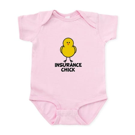 

CafePress - Insurance Chick Infant Bodysuit - Baby Light Bodysuit Size Newborn - 24 Months