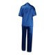 thumbnail image 3 of Gibobby Conjuntos de Lencería Ropa de dormir sexy de satén con mangas para mujer Conjunto corto y superior suelto Traje y lencería Pijamas sexy Conjuntos de pijama Conjunto de(Azul, XXL), 3 of 3