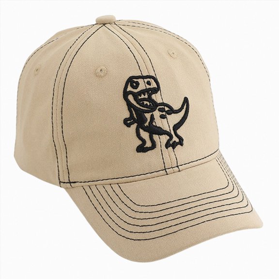 Kids Winter Hat Baseball Hats For Girls Boys Vintage Baseball Cap Cartoon Hat Kids Knitted Beanie for Baby Boys,3-8 Years,A27-Khaki