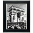 thumbnail image 5 of Isaac Jacobs 8x10 Black W/ White Vertical & Horizontal Double Border Picture Frame w/ Black Fabric Easel, Wall-Mountable, Made for Tabletop, 5 of 6