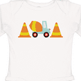 thumbnail image 4 of Inktastic Cement Mixer Construction Boys Long Sleeve Baby Bodysuit, 4 of 5