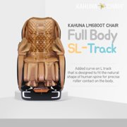 [LM] 3D+@ Latest Technology SL-Track Auto Extension Kahuna Massage Chair LM-6800T White/Camel