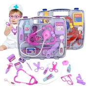 15/19Pcs Fashion Children Educational Toys Kit Doctor Nurse Medical Kit Equipment Pretend Play Set Toy For Kids Toddler Boys Girls