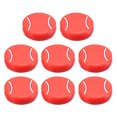 thumbnail image 1 of Uxcell Tennis Racket Vibration Dampener, 8 Pack Racquet Shock Absorber, Red, 1 of 6
