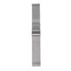 thumbnail image 1 of 22mm Shark Mesh Stainless Steel Watch Band Strap Folding Clasp Watchband (short Pattern Silver), 1 of 2