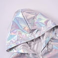 thumbnail image 3 of Kiijoy Toddler Boys Lightweight Metallic Windbreaker Zip Up Hooded Jacket, Sizes 3-4, 3 of 8