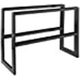 thumbnail image 3 of Yamazaki Home Expandable 2 Shelves Adjustable, Large | Steel | Shoe Rack, One Size, Black, 3 of 5