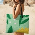 thumbnail image 5 of Happy Sunflowers Green Leafy Background Waterproof Picnic Blanket with Foldable Zipper, Suitable for Outdoor Use, Suitable for Travel, Camping, Beaches, Parks, Grasslands, Picnic Blanket Accessories, 5 of 8