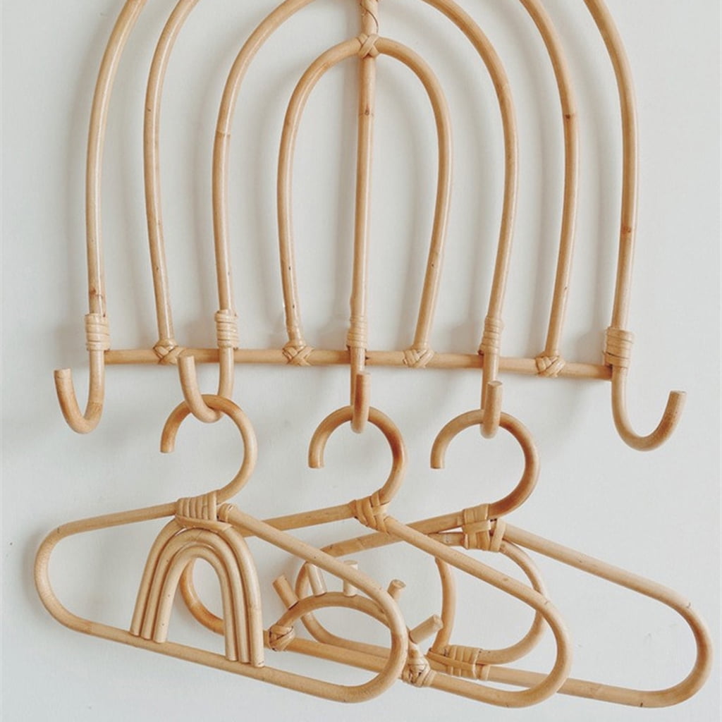 Rattan Baby Clothes Hangers - Set of 3 – Petit Filippe