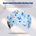 thumbnail image 2 of ruzhgo Operating Hats Nurses Long-time Service Gourd-shaped Pure Color Button Professional Assorted Colors Multifunctional Working Caps Hallowmas Yellow G-07, 2 of 5