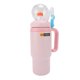 thumbnail image 5 of Botella De Agua De La Fuente De Ballenas De 710 Ml Con Un Divertido Efecto De La Fuente, Botella De Agua De Acero Inoxidable Con Paja De Para Viajar Al Aire , Botella, 5 of 7