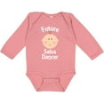 thumbnail image 3 of Inktastic Future Salsa Dancer Boys or Girls Long Sleeve Baby Bodysuit, 3 of 5