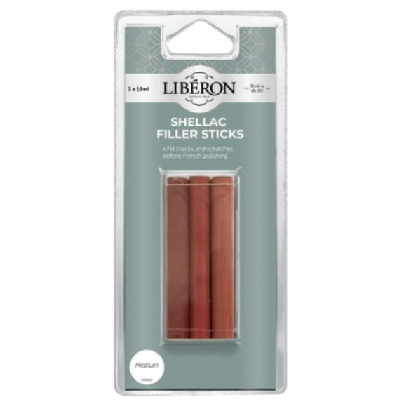 Liberon: Shellac Filler Sticks - Medium Tones