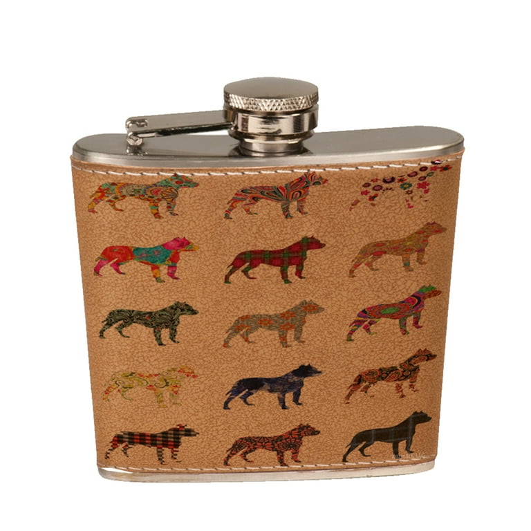 6oz Pitbull Leather Flask 6oz Pitbull Leather Flask
