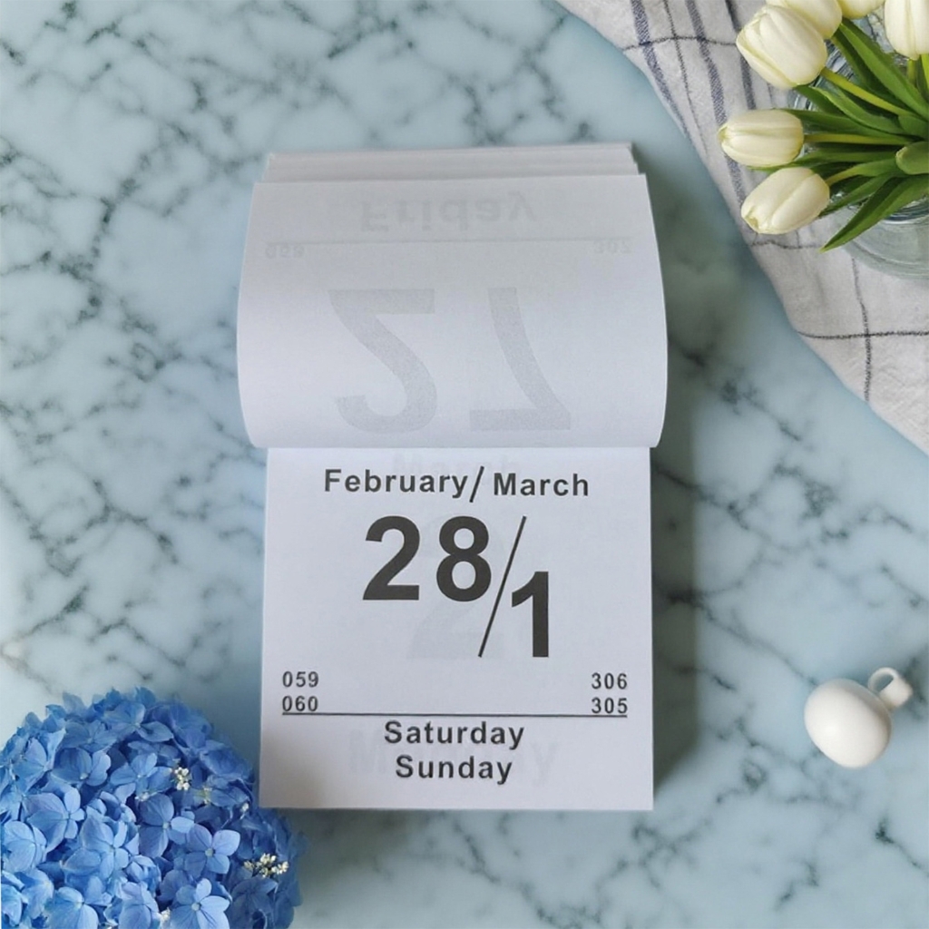 MOMOJIA Desk Calendar 2026 Features Premium Tear Away Pages And Clear Holiday Markings