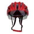 thumbnail image 2 of Adult Réglable Vélo de Route Vélo de Montagne Ultraléger Intérieur Protecteur de Menton et Visière Gris / Rouge / Noir, 2 of 8